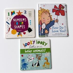 Kids Colorful Educational Book Set Bundle